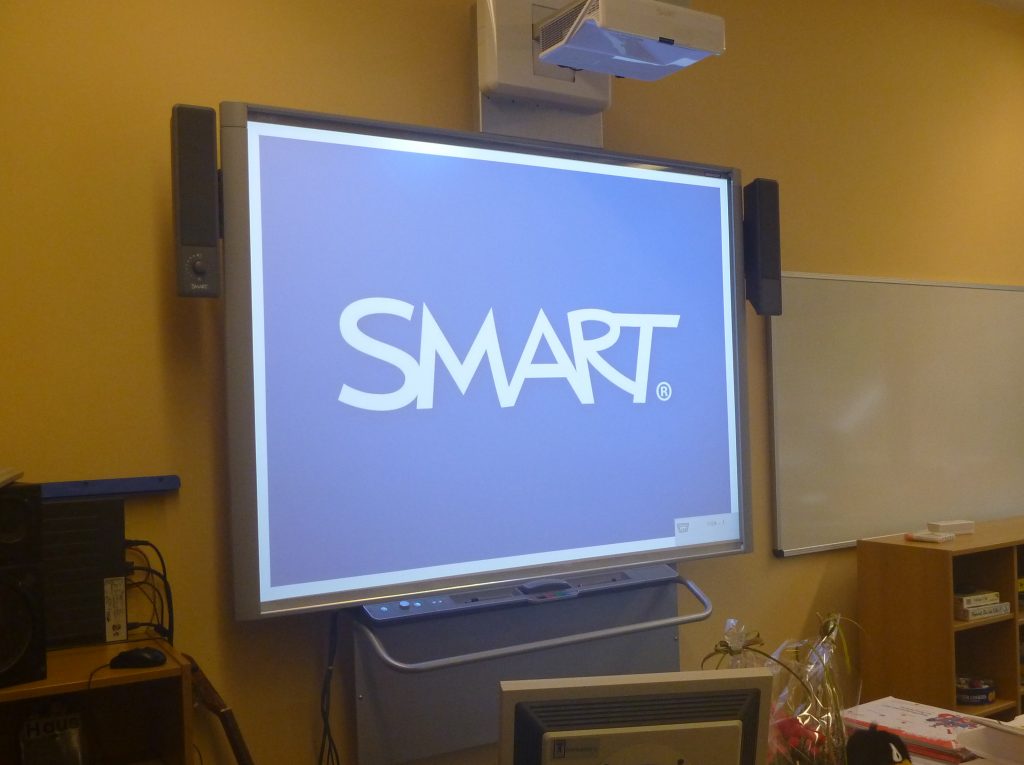 Ein SMART Board für die 2a
