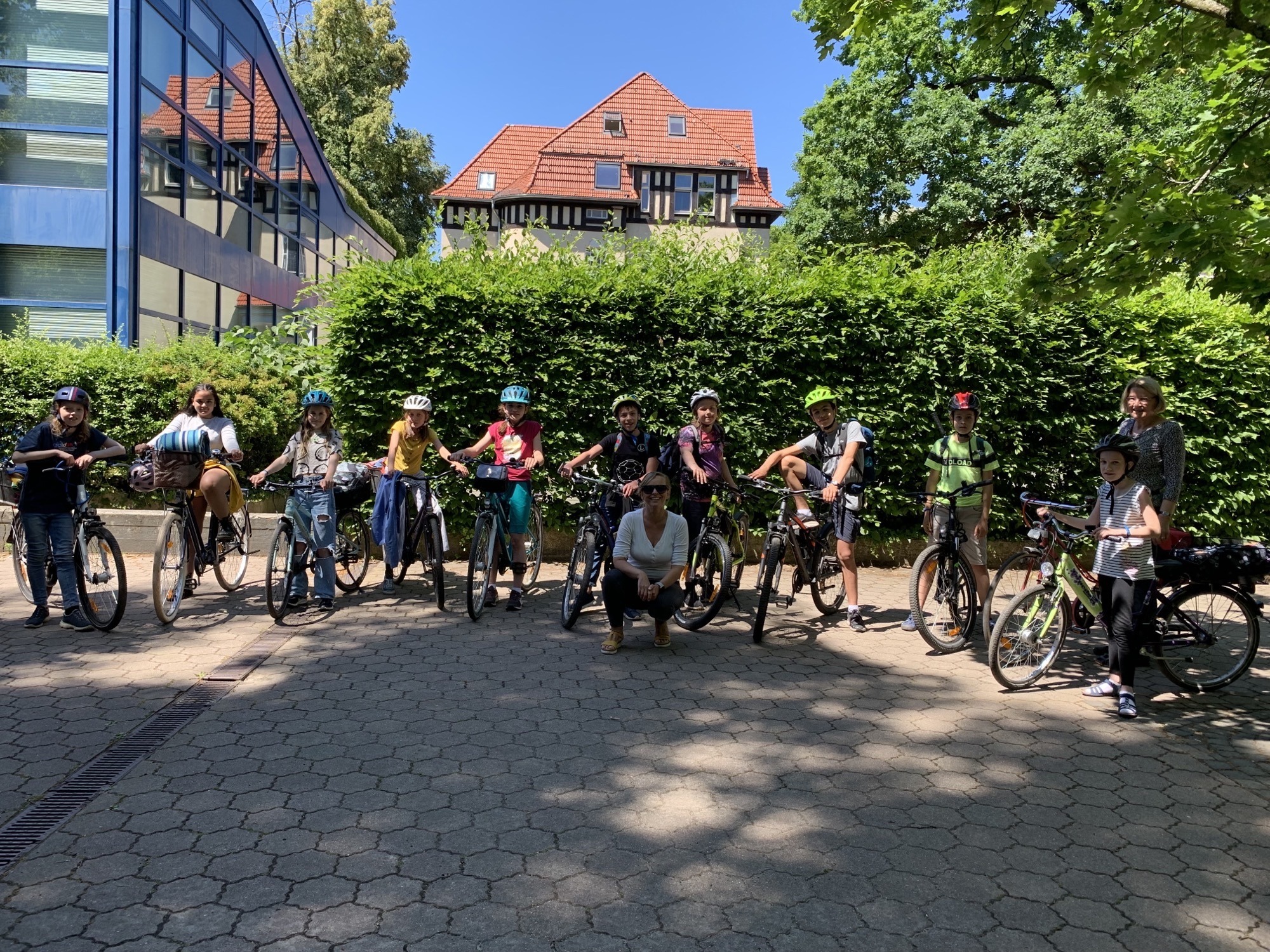 Gruppenfoto Ausflug Konfliktlotsen 2022